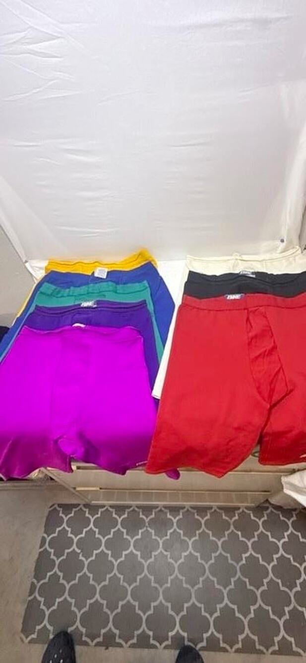 Lot of 8 Womens Medium M Bike Shorts Spandex Athletic Cycling Compression Mix